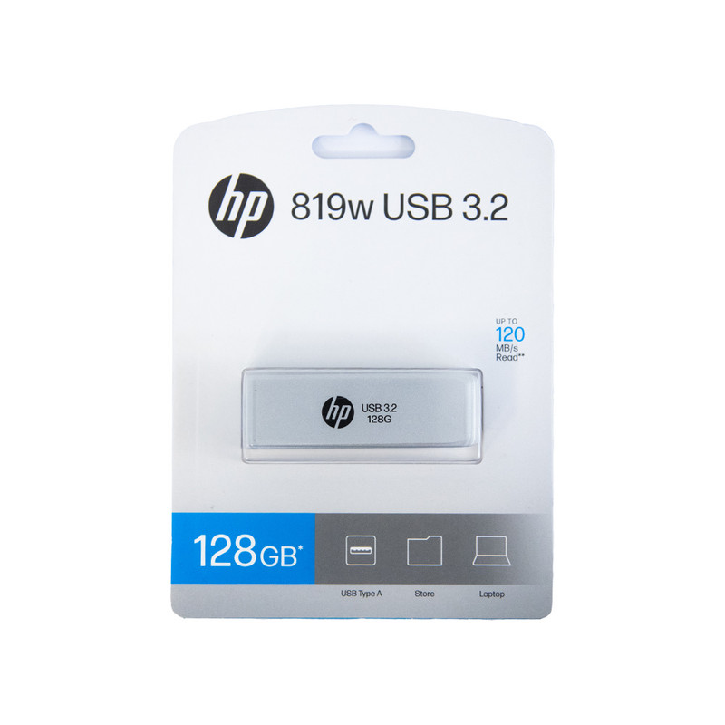 فلش مموری اچ پی مدل 819W ظرفیت 128 گیگابایت با رابط USB 3.2