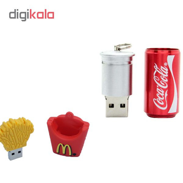 فلش مموری مدل Ul-Pv-mac-co1 ظرفیت64گیگابایت مجموعه دو عددی