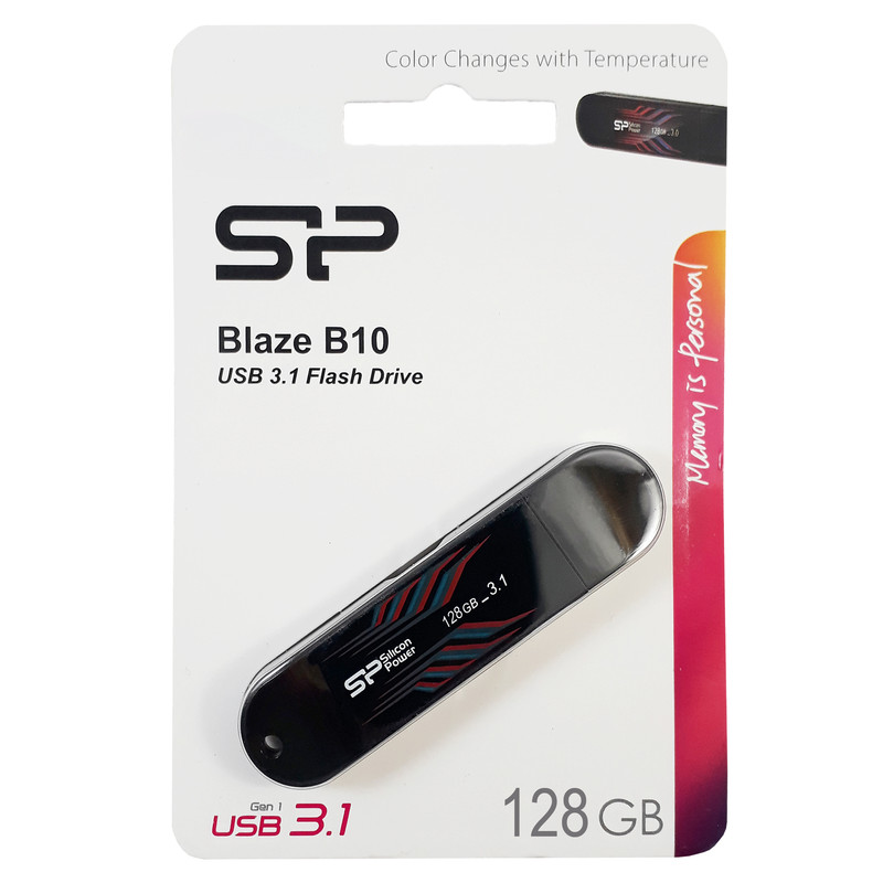 فلش مموری سیلیکون پاور مدل Blaze B10 ظرفیت 128 گیگابایت