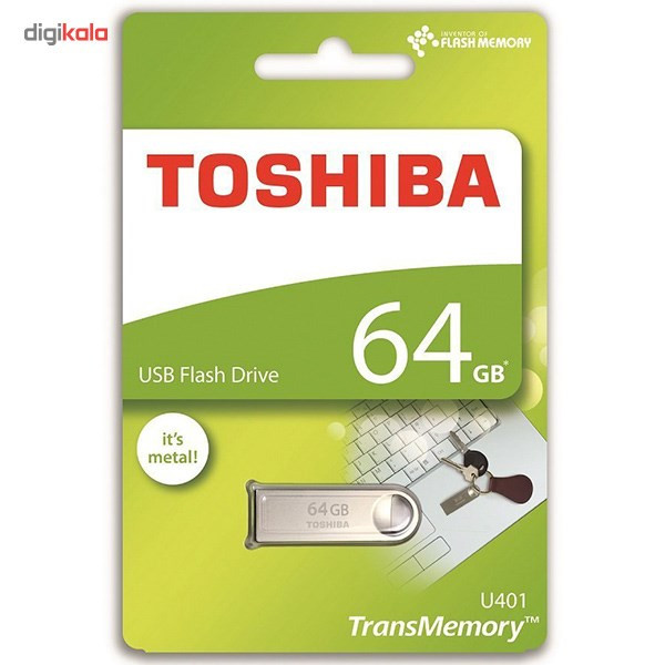 فلش مموری توشیبا مدل TransMemory U401 ظرفیت 64 گیگابایت