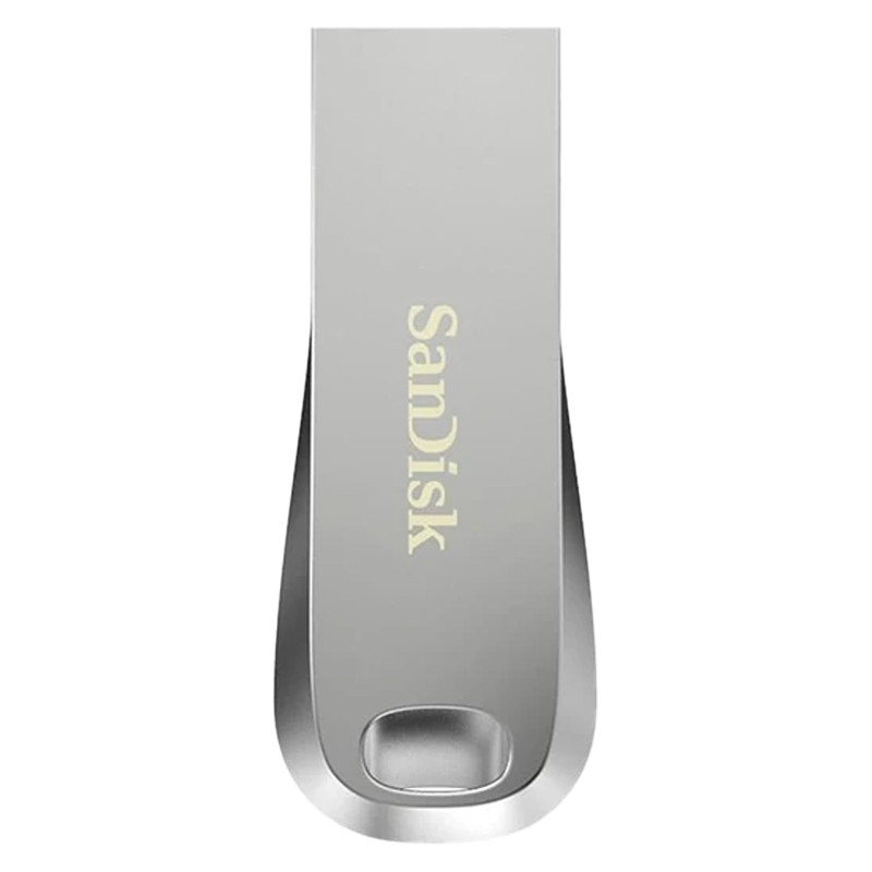 فلش مموری سن دیسک Ultra Luxe ظرفیت 64 گیگابایت با رابط USB 3.1 سرعت خواندن تا 150 مگابایت بر ثانیه، بدنه فلزی مقاوم، پشتیبانی از نرمافزار رمزگذاری اطلاعات