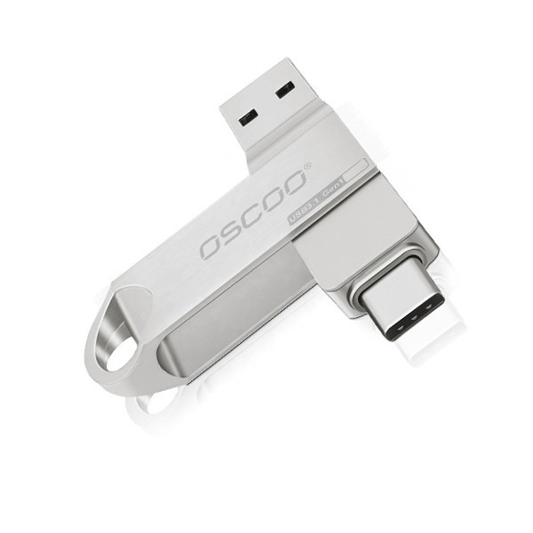 فلش مموری اوسکو مدل SU001 ظرفیت 128 گیگابایت با رابط USB Type-C