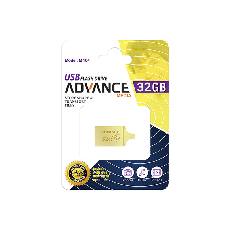 فلش مموری ادونس مدل M-104 ظرفیت 32 گیگابایت با رابط USB