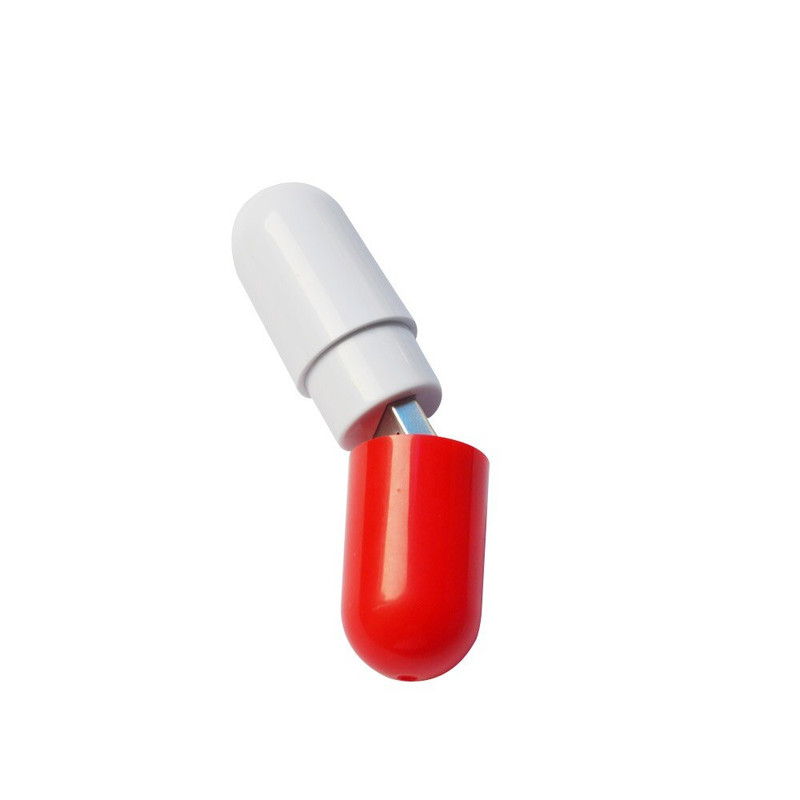  فلش مموری پرلیت یو اس بی طرح کپسول مدل P-09 ظرفیت 128 گیگابایت