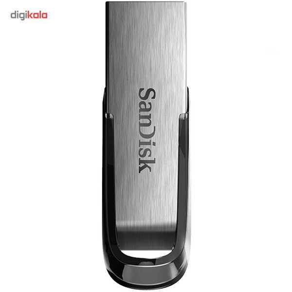 فلش مموری سن دیسک Ultra Flair CZ73 ظرفیت 64 گیگابایت با رابط USB 3.0 و بدنه فلزی مقاوم، سرعت انتقال 150 مگابایت بر ثانیه و سازگار با انواع سیستم‌عامل‌ها و دستگاه‌ها