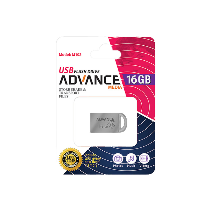 فلش مموری ادونس مدل M-102 ظرفیت 16 گیگابایت با رابط USB