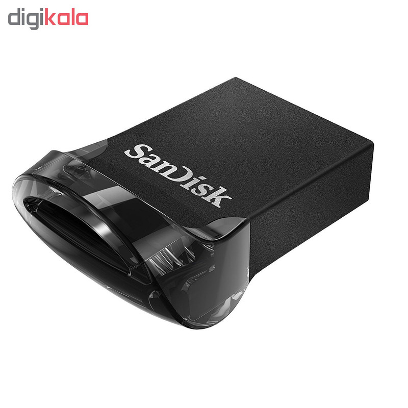 فلش مموری سن دیسک مدل ULTRA FIT USB 3.1 ظرفیت 64 گیگابایت با سرعت خواندن 130 مگابایت بر ثانیه، طراحی فوق کوچک، نرمافزار امنیتی SanDisk SecureAccess و بازیابی فایل RESCUEPRO Deluxe، مناسب ضبط خودرو و تلویزیون