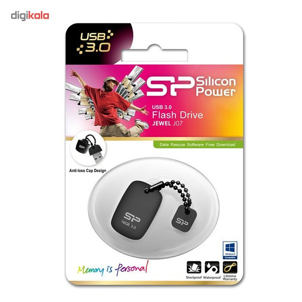 فلش مموری USB 3.0 سیلیکون پاور مدل Jewel J07 ظرفیت 64 گیگابایت