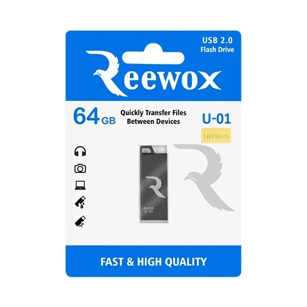 فلش مموری ریوکس مدل U-01 ظرفیت 64 گیگابایت بارابط Usb2.0