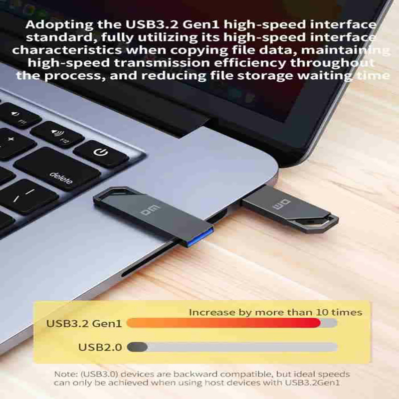 فلش مموری دی ام مدل DM PD235 USB3.2 با ظرفیت 64 گیگابایت