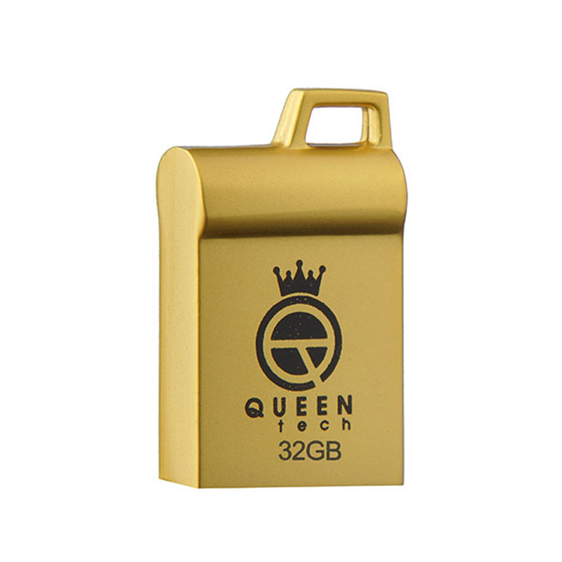 فلش مموری کوئین تک مدل MARVEL C-PLUS ظرفیت 64 گیگابایت با رابط USB 2.0 و USB Type-A، بدنه فلزی مقاوم، سرعت انتقال 30 مگابایت بر ثانیه، سازگار با موبایل، تبلت، کامپیوتر، لپتاپ و تلویزیون
