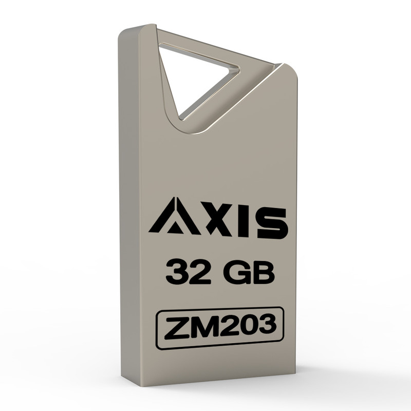 فلش مموری اکسیس مدل ZM203 ظرفیت 32 گیگابایت با رابط USB 2.0 بسته ۳۰ عددی