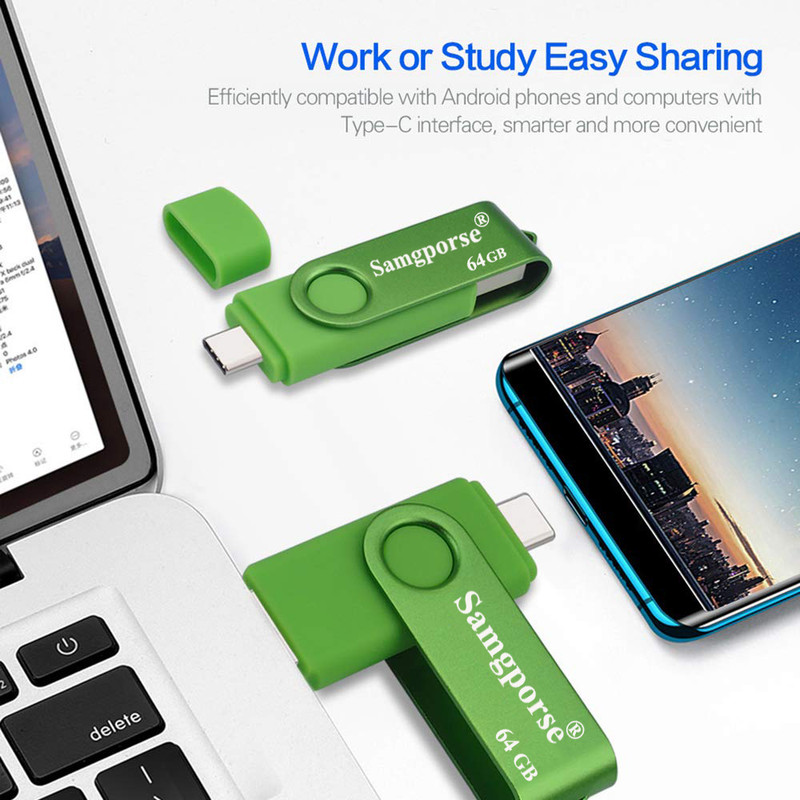 فلش مموری سمگپرس مدل OTG USB Type C ظرفیت 64 گیگابایت