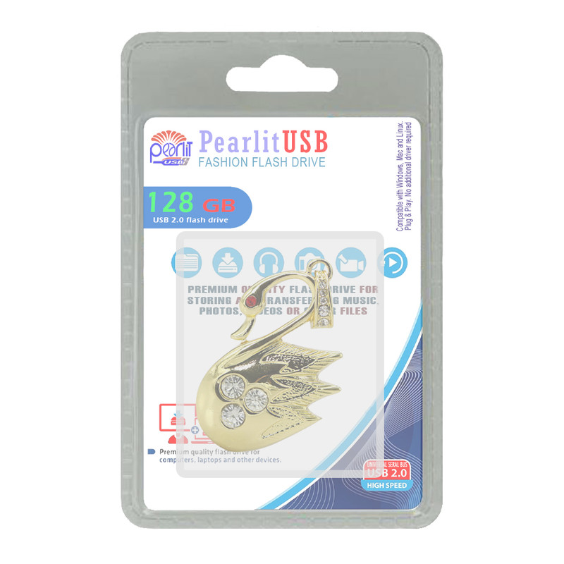 فلش مموری پرلیت یو اس بی مدل قو کد U-17 ظرفیت 128 گیگابایت با رابط USB 2.0