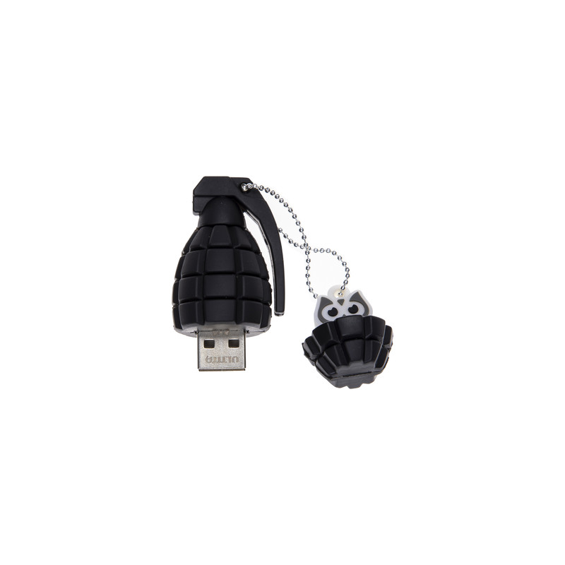 فلش مموری Usb 2.0 اولتیتا   مدل نارنجک پی وی سی ظرفیت 128 گیگابایت