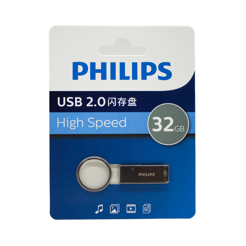 فلش مموری فیلیپس مدل FM21UA-B ظرفیت 32گیگابایتبا رابط USB 2.0 بسته 5 عددی