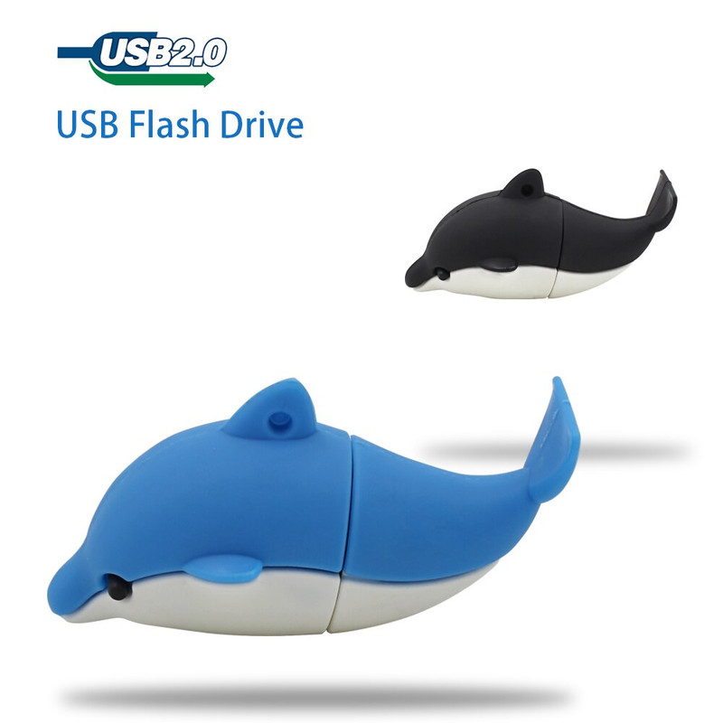 فلش مموری  Usb 2.0 اولتیتا مدل دلفین ظرفیت 64 گیگابایت