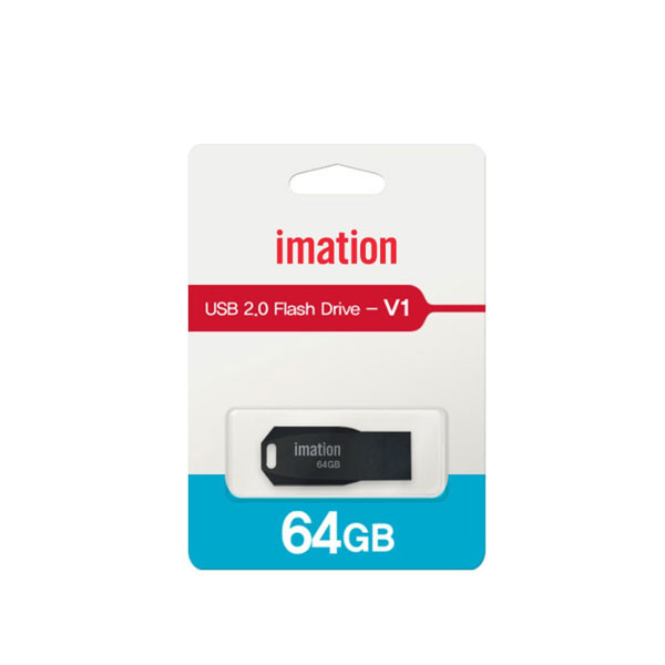 فلش مموری ایمیشن مدل v1 ظرفیت 64 گیگابایت با رابط USB 2.0