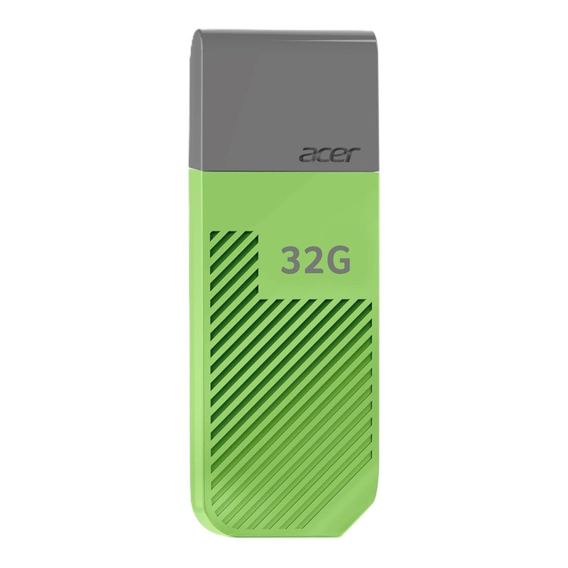 فلش مموری ایسر مدل UP300 ظرفیت 32 گیگابایت، رابط USB 3.2 Gen1، سرعت خواندن 120 مگابایت بر ثانیه، بدنه سبک و مقاوم، سازگار با ویندوز، مک و لینوکس، مناسب انتقال سریع و ذخیره‌سازی داده‌های حجیم
