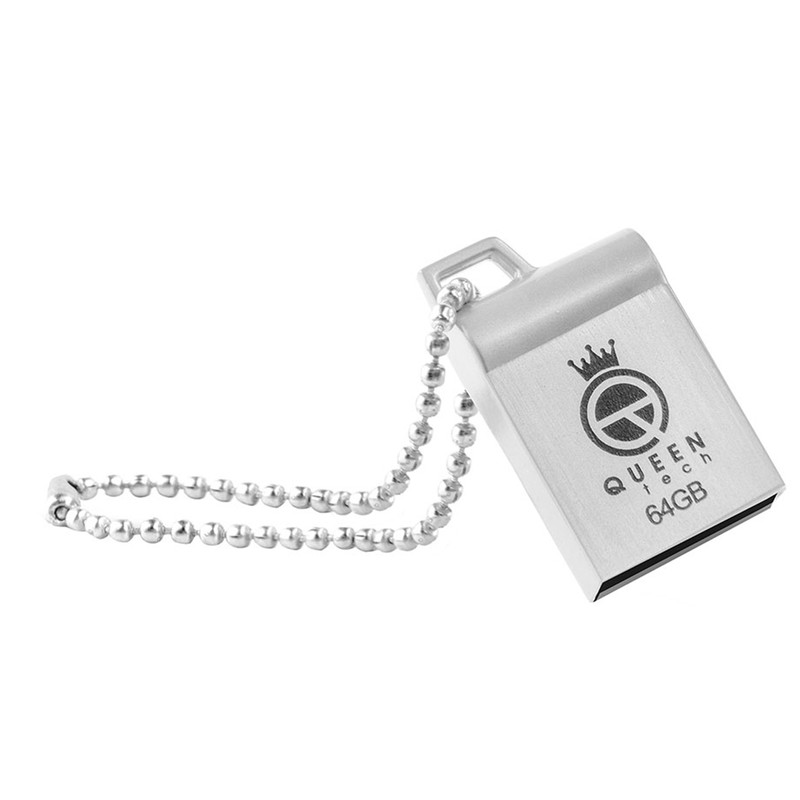 فلش مموری کوئین تک مدل MARVEL C-PLUS ظرفیت 64 گیگابایت با رابط USB 2.0 و USB Type-A، بدنه فلزی مقاوم، سرعت انتقال 30 مگابایت بر ثانیه، سازگار با موبایل، تبلت، کامپیوتر، لپتاپ و تلویزیون