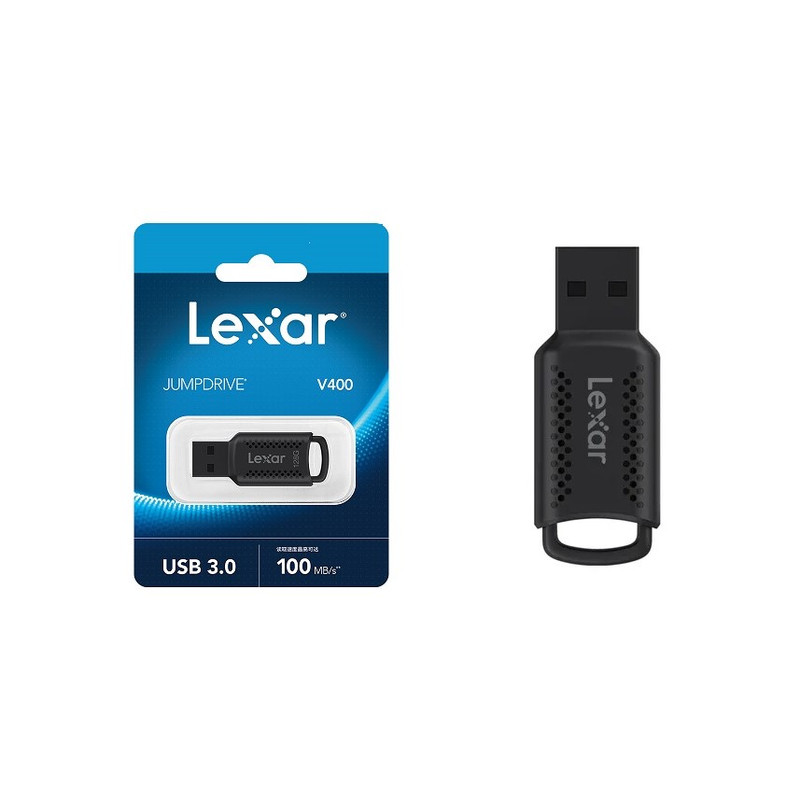 فلش مموری لکسار مدل V400 USB3.0 ظرفیت 64 گیگابایت