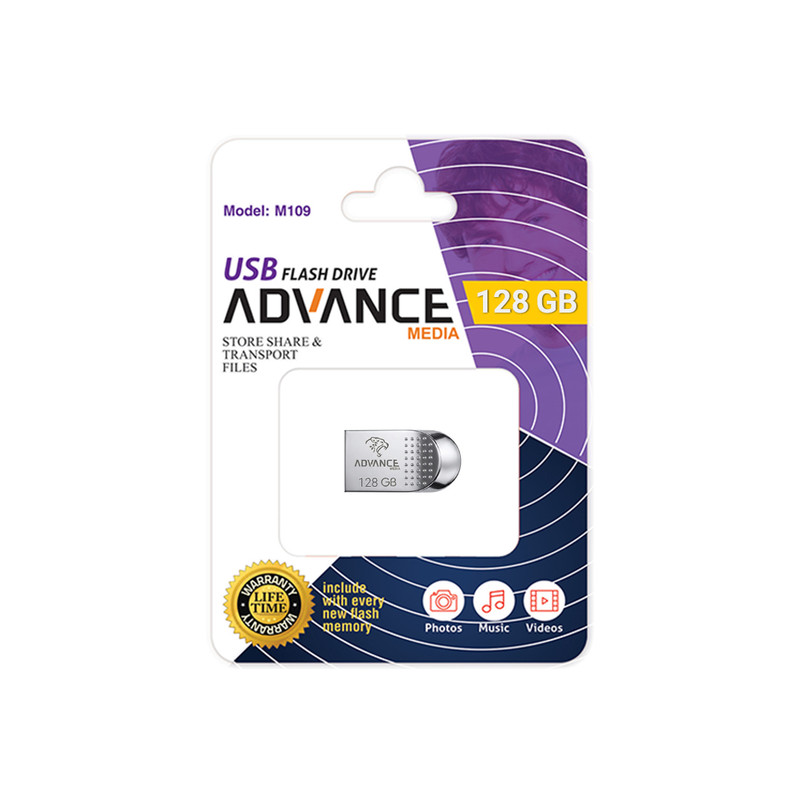 فلش مموری ادونس مدل M-109 ظرفیت 128 گیگابایت با رابط USB
