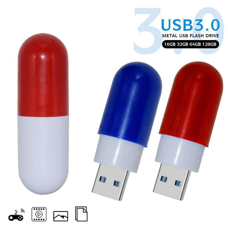  فلش مموری پرلیت یو اس بی طرح کپسول مدل P-09-U3.0 ظرفیت 128 گیگابایت