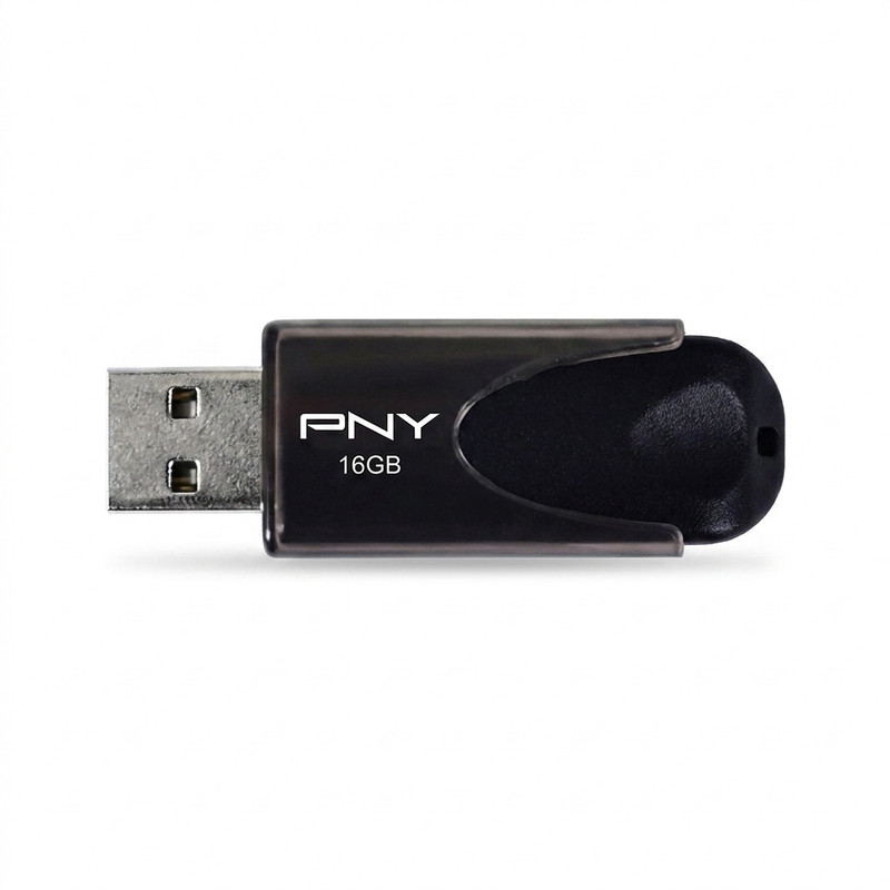 فلش مموری پی ان وای مدل ATTACHE 4 ظرفیت 16 گیگابایت با رابط USB 2.0