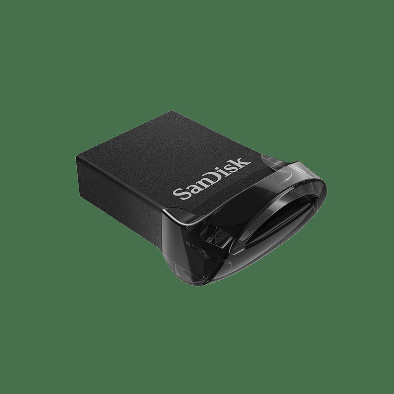 فلش مموری سن دیسک مدل ULTRA FIT USB 3.1 ظرفیت 64 گیگابایت با سرعت خواندن 130 مگابایت بر ثانیه، طراحی فوق کوچک، نرمافزار امنیتی SanDisk SecureAccess و بازیابی فایل RESCUEPRO Deluxe، مناسب ضبط خودرو و تلویزیون