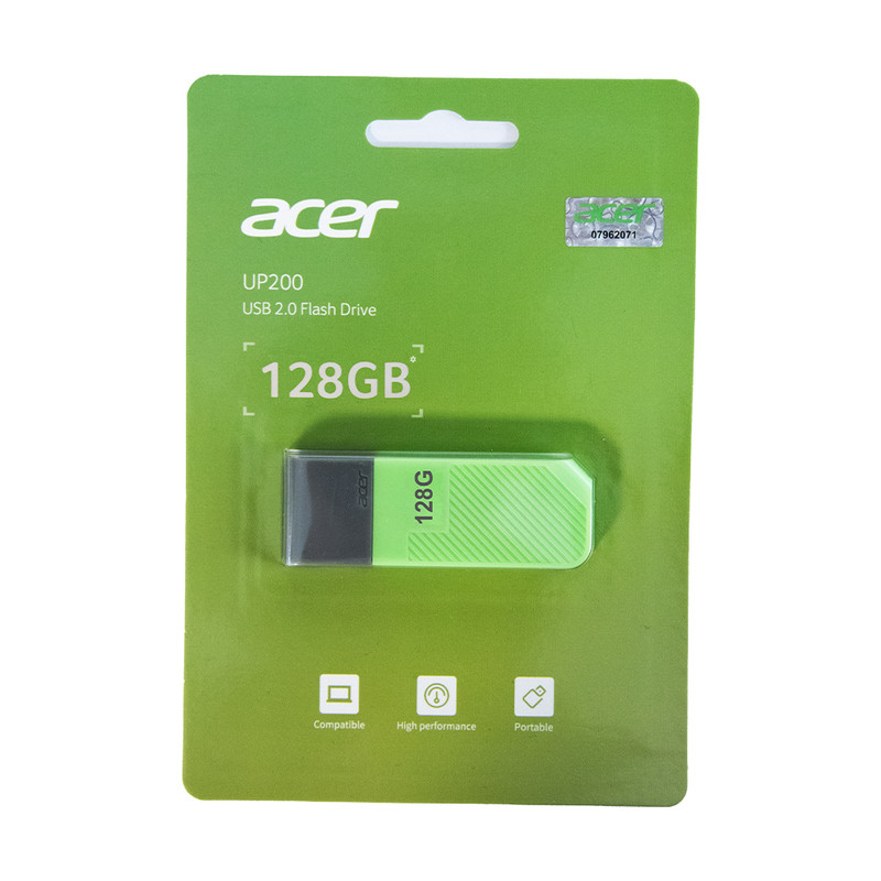 فلش مموری ایسر مدل UP200 ظرفیت 128 گیگابایت با رابط USB 2.0