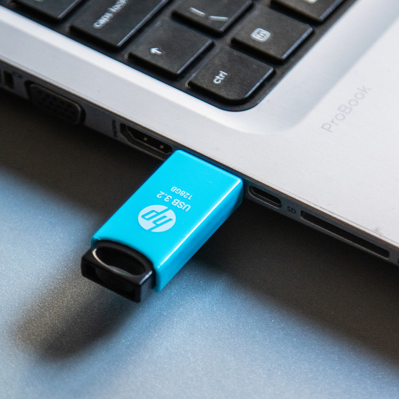 فلش مموری اچ پی مدل 712W ظرفیت 128 گیگابایت با رابط USB 3.2