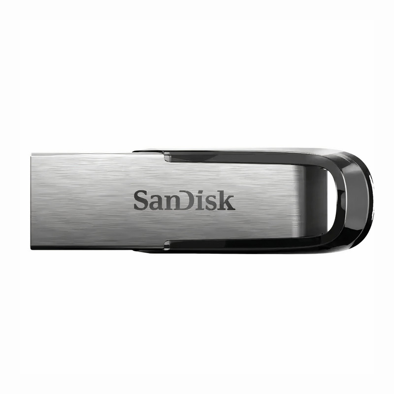 فلش مموری سن دیسک مدل Ultra Flair CZ73 ظرفیت 16 گیگابایت با بدنه فلزی، پورت USB 3.0، سازگار با USB 2.0 و قابلیت رمزگذاری فایلها