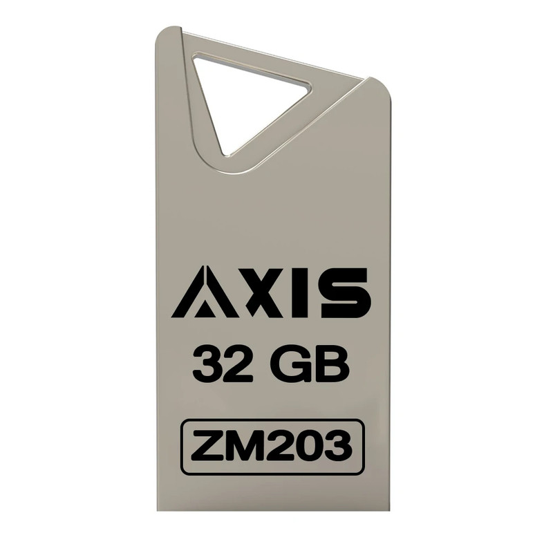 فلش مموری اکسیس مدل ZM203 ظرفیت 32 گیگابایت با رابط USB 2.0 بسته ۳۰ عددی