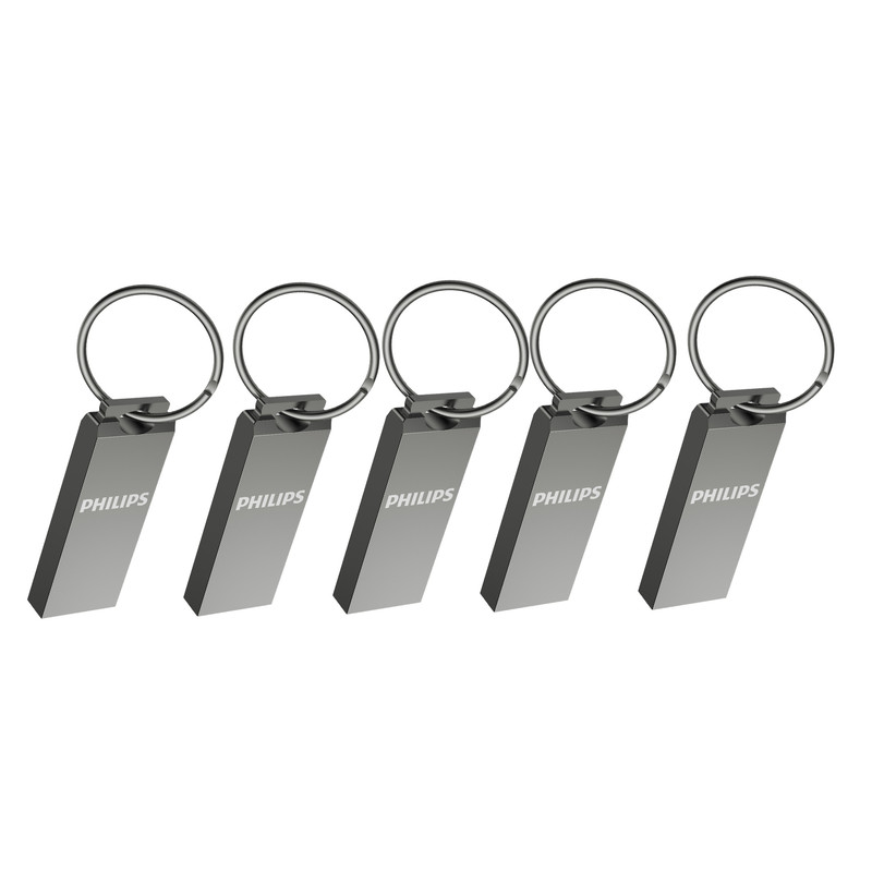 فلش مموری فیلیپس مدل FM21UA-B ظرفیت 32گیگابایتبا رابط USB 2.0 بسته 5 عددی