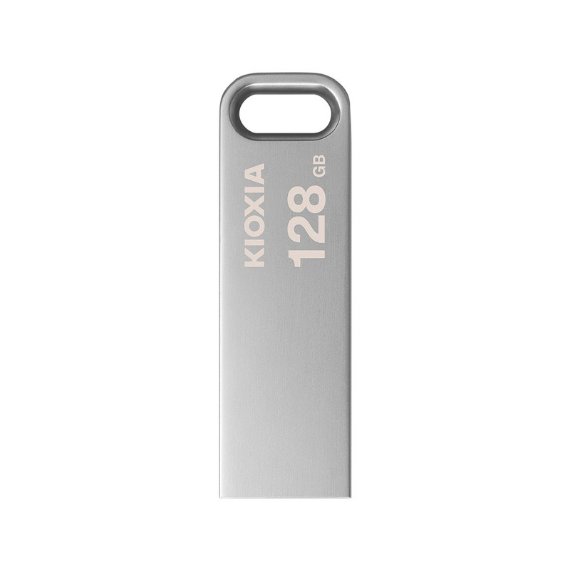 فلشمموری 128 گیگابایت کیوکسیا مدل U366 با بدنه فلزی، رابط USB 3.2، سرعت انتقال 200 مگابایت بر ثانیه، مقاوم در برابر ضربه و قابلیت اتصال به بند کلید