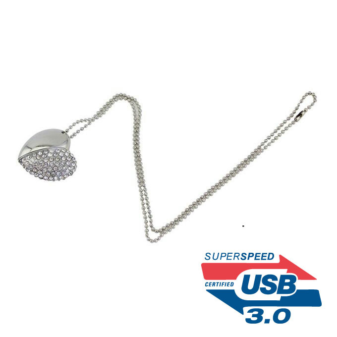 فلش مموری پرلیت یو اس بی طرح قلب مدل UJ-04-U3.0 ظرفیت 128 گیگابایت