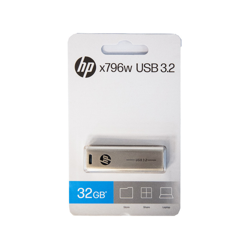 فلش مموری اچ پی مدل X796W ظرفیت 64 گیگابایت با رابط USB 3.2
