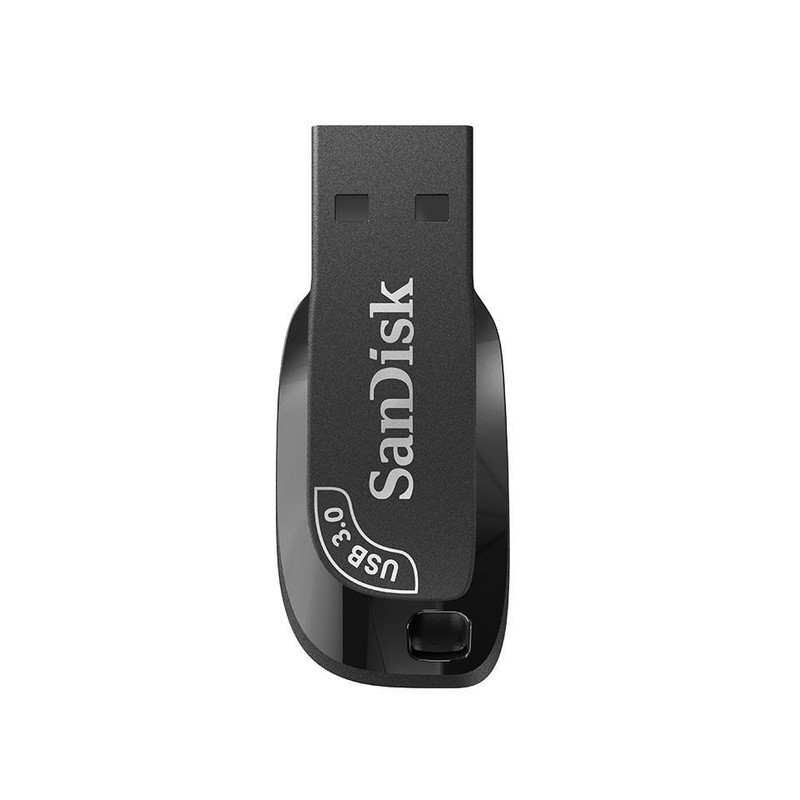 فلش مموری سن دیسک مدل ULTRA SHIFT CZ410 ظرفیت 128GB، سرعت خواندن 100MB/s، مجهز به USB 3.1 با سرعت 15 برابر USB 2.0، دارای نرمافزار امنیتی و بازیابی فایل، مناسب ضبط خودرو و تلویزیون