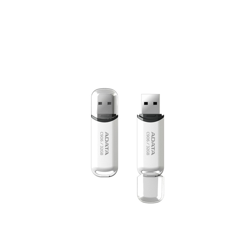 فلش مموری ای دیتا مدل C906 ظرفیت 64 گیگابایت، طراحی کلاسیک و جمعوجور، وزن 9 گرم، مناسب ذخیرهسازی کاربردی و استفاده روزمره