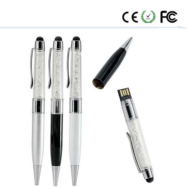فلش مموری USB2.0 پرلیت یو اس بی مدل خودکار سه کاره کد PEN-04 ظرفیت 16 گیگابایت