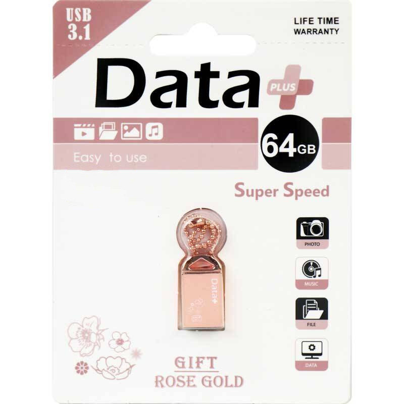فلش مموری دیتا پلاس مدل Gift USB3.1 ظرفیت 64 گیگابایت