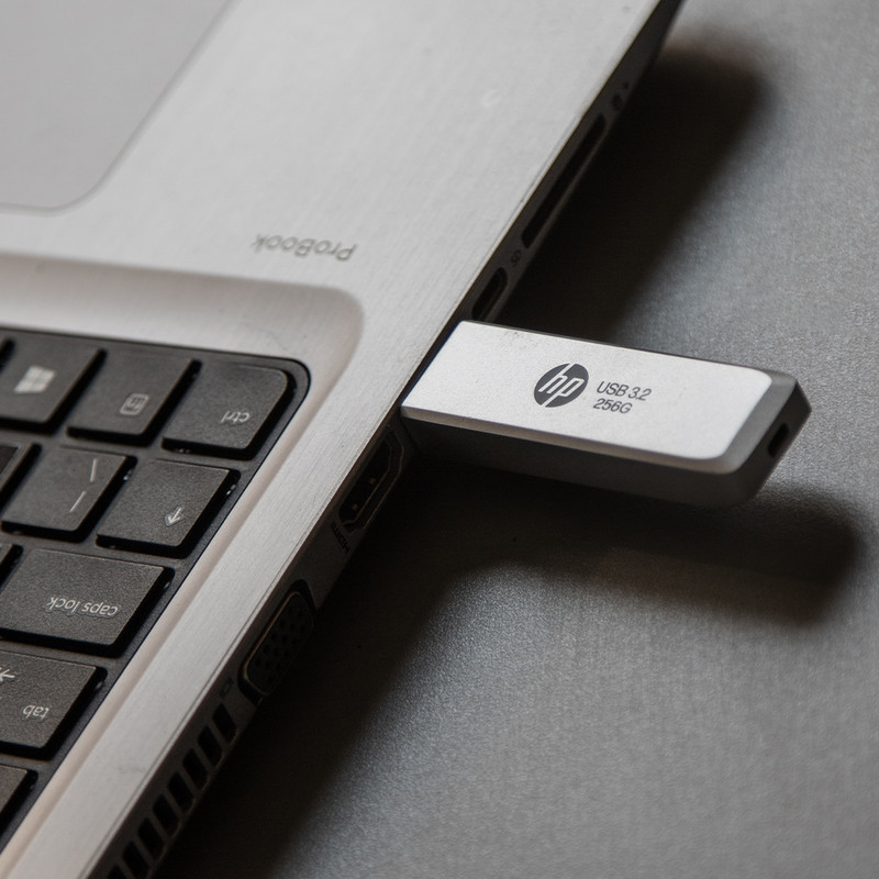 فلش مموری اچ پی مدل 819W ظرفیت 128 گیگابایت با رابط USB 3.2