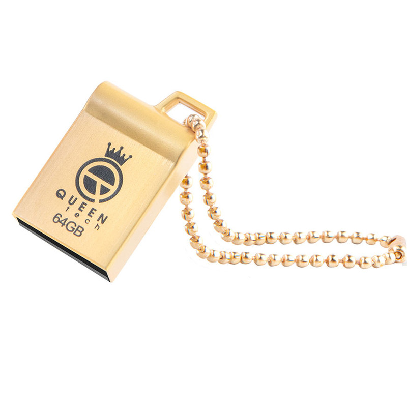 فلش مموری کوئین تک مدل MARVEL C-PLUS ظرفیت 64 گیگابایت با رابط USB 2.0 و USB Type-A، بدنه فلزی مقاوم، سرعت انتقال 30 مگابایت بر ثانیه، سازگار با موبایل، تبلت، کامپیوتر، لپتاپ و تلویزیون