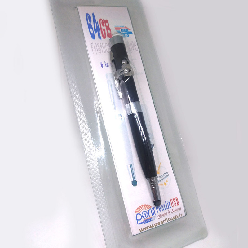 فلش مموری پرلیت یو اس بی طرح خودکار شش کاره کد U-86-U3.0 ظرفیت 32 گیگابایت