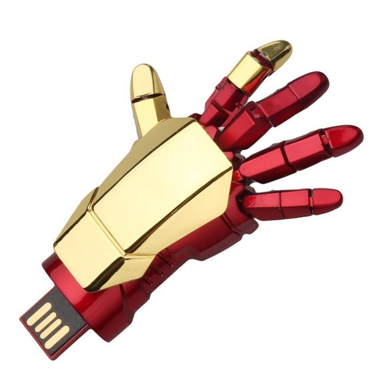 فلش مموری Usb 2.0 اولتیتا مدل دست آیرون من ظرفیت 128 گیگابایت
