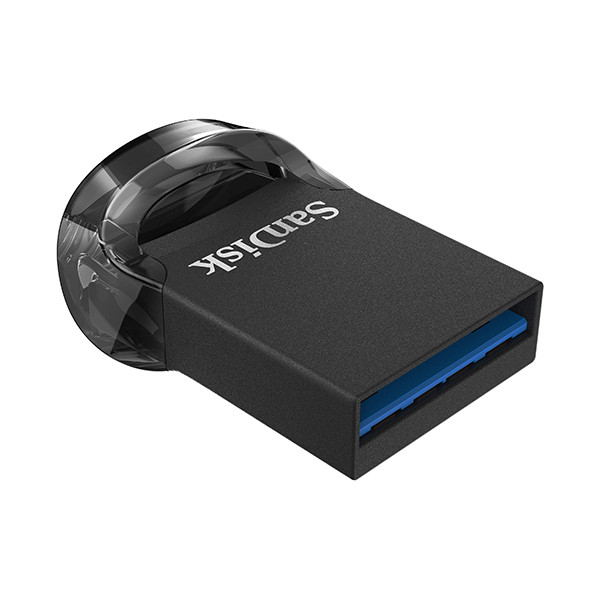فلش مموری سن دیسک مدل ULTRA FIT CZ430 ظرفیت 512 گیگابایت با رابط USB 3.1 فوقسریع، طراحی فوقکوچک، نرمافزار امنیتی SanDisk SecureAccess و قابلیت بازیابی فایل RESCUEPRO Deluxe، مناسب ضبط خودرو و تلویزیون