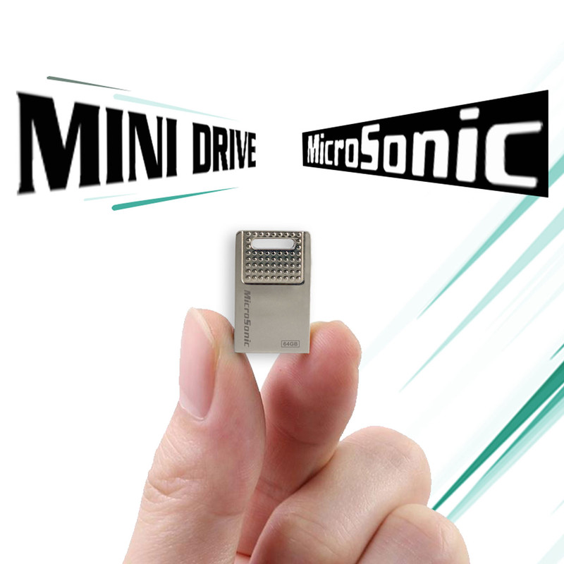 فلش مموری میکروسونیک مدل mini drive ظرفیت 32 گیگابایت  